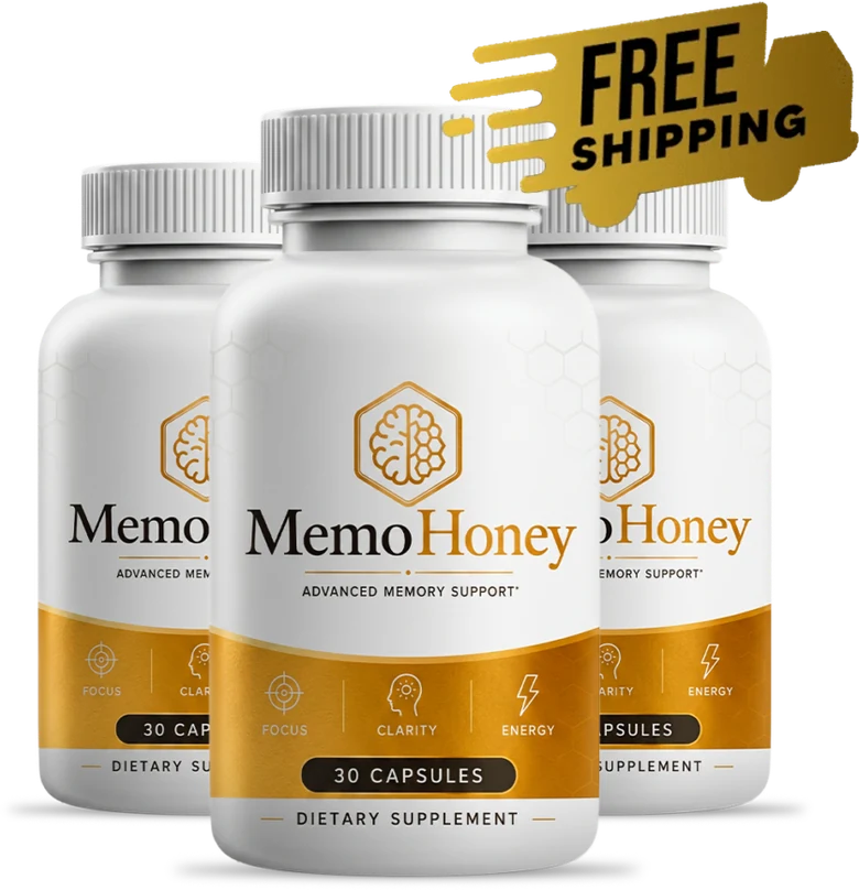 MemoHoney 3 Bottles package